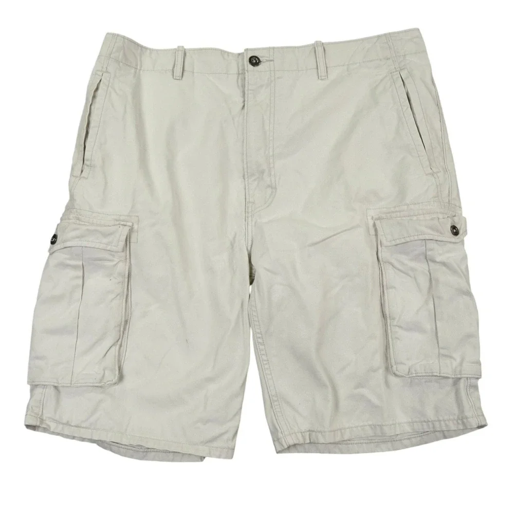 Levi Strauss & Co‎ Cargo Shorts Mens 40 Tan Khaki Utility Outdoor Relaxed Fit